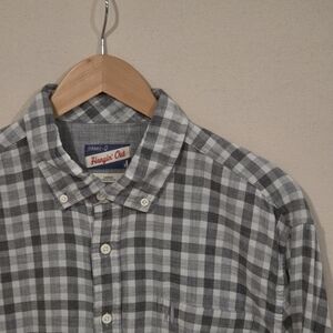 Johnnie-O Hangin' Out Double Cloth Button Down L